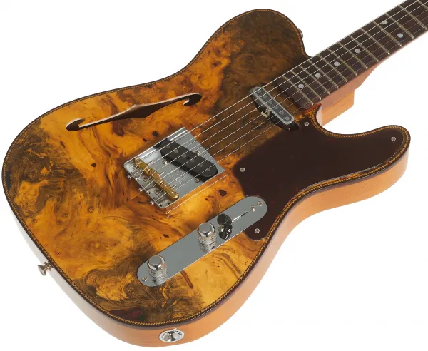 Fender Custom Shop Artisan Buckeye Double Esquire NOS RW Aged Natural