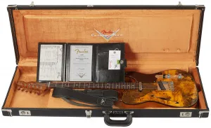 Fender Custom Shop Artisan Buckeye Double Esquire NOS RW Aged Natural