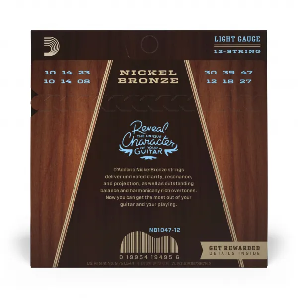 D'Addario NB1047-12