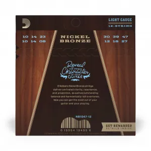 D'Addario NB1047-12