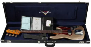 Fender Custom Shop 61 Jazz Bass Heavy Relic Shoreline Gold