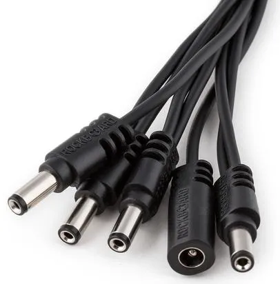 Rockboard Flat Daisy Chain Cable - 8 Outputs, Straight