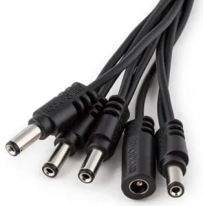Rockboard Flat Daisy Chain Cable - 8 Outputs, Straight