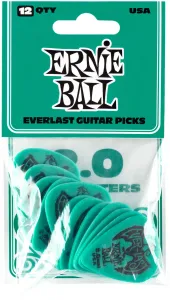 Ernie Ball Everlast Picks 2.0 Teal
