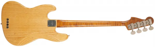 Fender Custom Shop Artisan Maple Burl Jazz Bass NOS