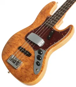 Fender Custom Shop Artisan Maple Burl Jazz Bass NOS