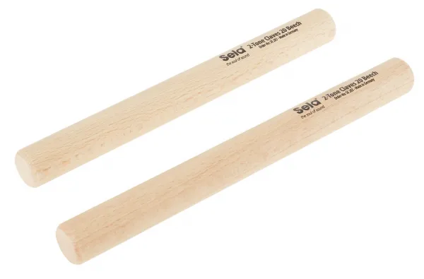 Sela 2-Tone Claves 20 Beech