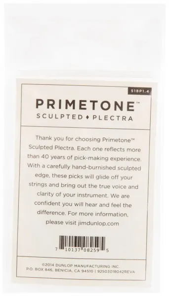 Dunlop Primetone Jazz III 1.4 with Grip