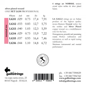 Galli LG50 La Galli Clear Nylon Normal
