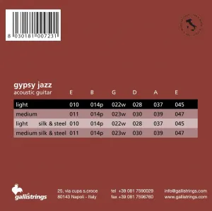 Galli GSB10 Gypsy Guitar Light