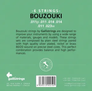 Galli BM60 6-String Silverplated
