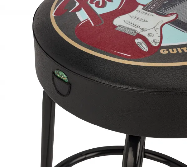 Fender 30" Guitars & Amps Pick Holder Barstool
