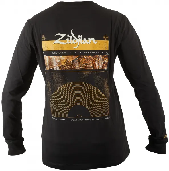Zildjian Long Sleeve Black Tee 2X