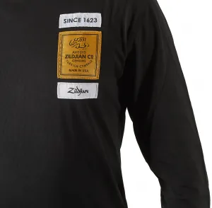 Zildjian Long Sleeve Black Tee 2X
