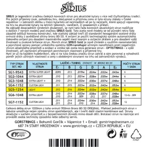 Gorstrings Sirius Gold SG5-1254