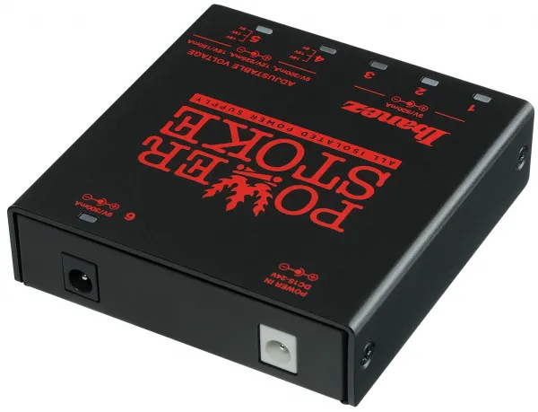 Ibanez Guitar Pedal Power Supply - 6 Isolated Outputs for Guitar Pedal