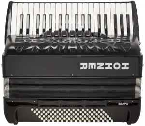 Hohner Bravo III 96 black Silent Key