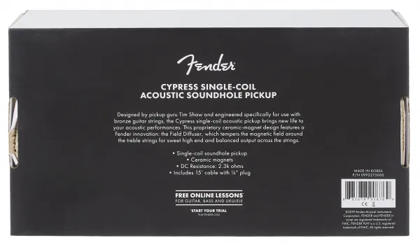 Fender Acoustic Pickup, Cypress