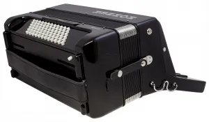Hohner Bravo III 72 Black Silent Key