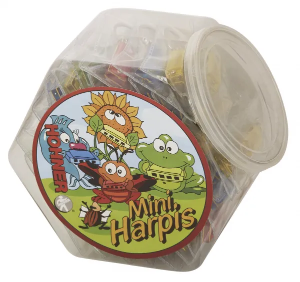 Hohner Color Mini Harp in Candy-box (48pc)