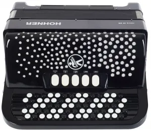 Hohner Nova III 96 black, B-stepped