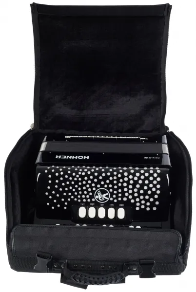 Hohner Nova III 96 black, B-stepped