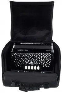 Hohner Nova III 96 black, B-stepped
