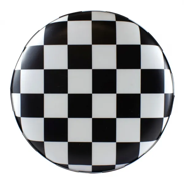Perri's Leathers Checkered Bar Stool