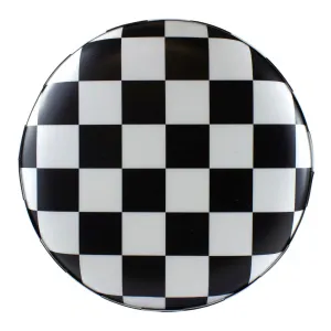 Perri's Leathers Checkered Bar Stool