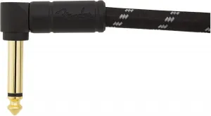 Fender Deluxe Series 3' Instrument Cable Black Tweed