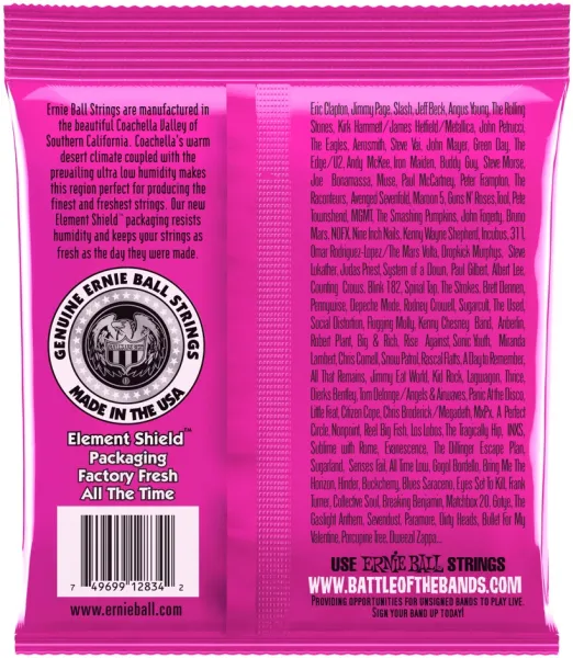 Ernie Ball 2834 Super Slinky Nickel Wound Electric Bass 45-100