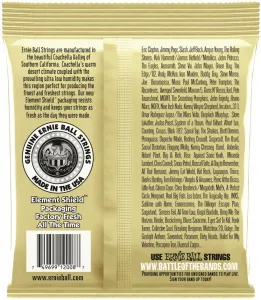 Ernie Ball 2008 Earthwood 80/20 Bronze Rock & Blues