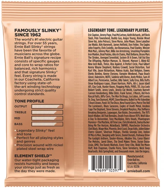 Ernie Ball 2224 Nickel Wound Turbo Slinky