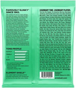 Ernie Ball 2841 Hyper Slinky Nickel Wound Electric Bass 40-100
