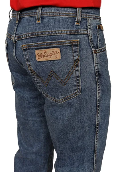 WRANGLER Pánske jeans  W12133010 TEXAS STRETCH STONEWASH Veľkosť: 32/32