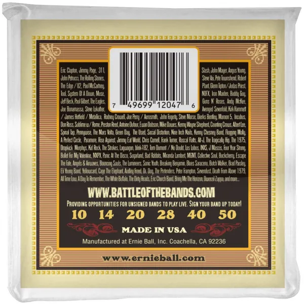 Ernie Ball 2047 Earthwood Silk & Steel Extra Soft