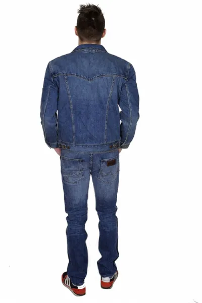 WRANGLER Pánska riflová bunda  W4481514V CLASSIC JACKET Veľkosť: S