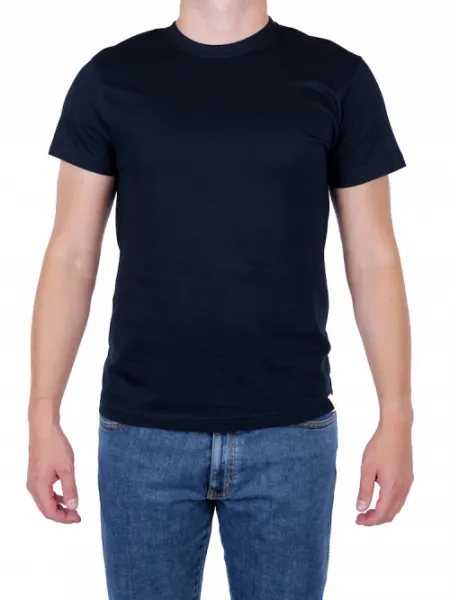 JEANS-SHOP  PÁNSKE A DÁMSKE TRIČKO JEANS SHOP STRIH UNISEX Tmavě modrá Veľkosť: S