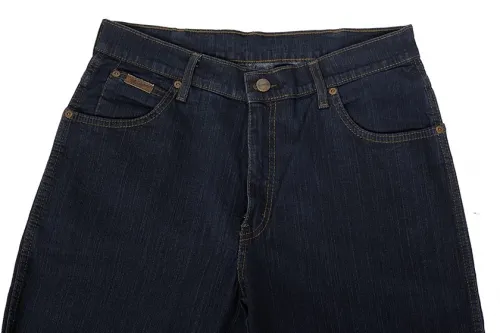 WRANGLER Pánske jeans  W12175001 TEXAS STRETCH BLUE BLACK Veľkosť: 36/32