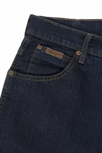 WRANGLER Pánske jeans  W12175001 TEXAS STRETCH BLUE BLACK Veľkosť: 36/32