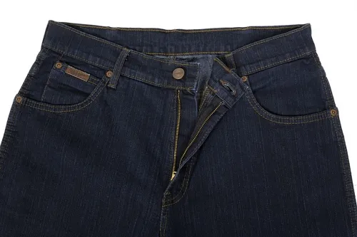 WRANGLER Pánske jeans  W12175001 TEXAS STRETCH BLUE BLACK Veľkosť: 36/32
