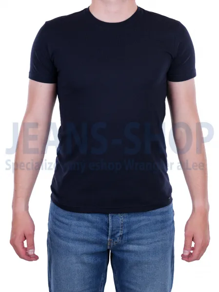 Pánske tričko LEE L680CMLD TWIN PACK CREW GREY MELIE / NAVY Veľkosť: XXXXL