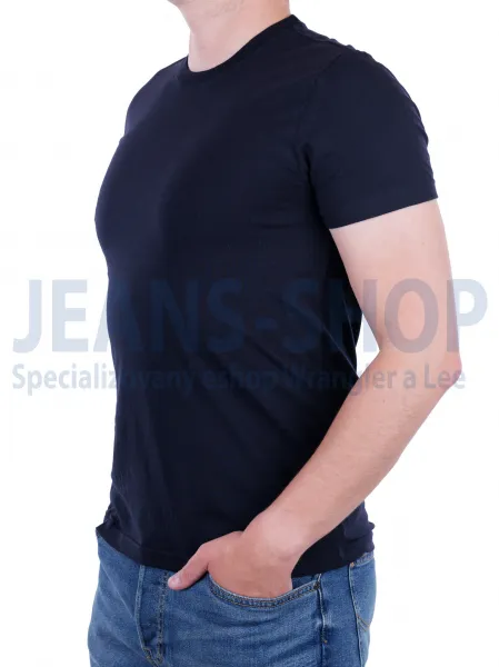 Pánske tričko LEE L680CMLD TWIN PACK CREW GREY MELIE / NAVY Veľkosť: XXXXL