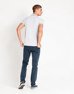 LEE Pánske polo tričko  L61ARL03 PIQUE POLO SHARP GREY MELE Veľkosť: S