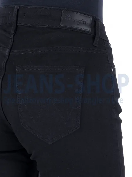 WRANGLER Dámske jeans  W27HLX023 HIGH RISE SKINNY RINSEWASH Veľkosť: 27/30