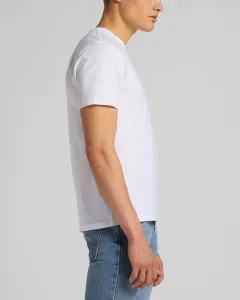 LEE Pánske tričko  L680CM12 TWIN PACK CREW WHITE Veľkosť: M