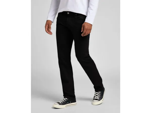 LEE Pánske jeans  L707HFAE Daren Zip Fly CLEAN BLACK Veľkosť: 32/32