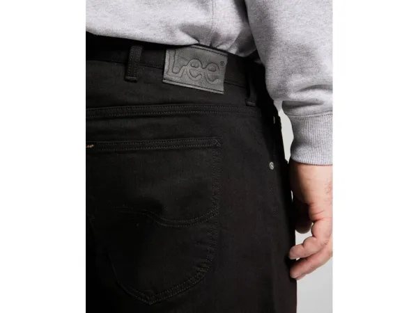 LEE Pánske jeans  L707HFAE Daren Zip Fly CLEAN BLACK Veľkosť: 32/32