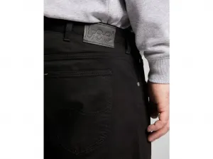 LEE Pánske jeans  L707HFAE Daren Zip Fly CLEAN BLACK Veľkosť: 32/32