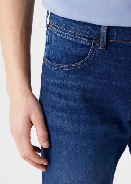 WRANGLER Pánske jeans  W16VJX20C FRONTIER DANCING WATER Veľkosť: 32/36
